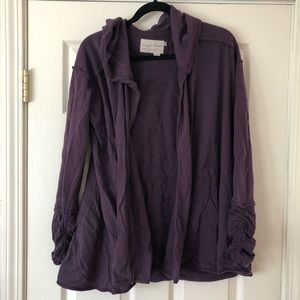 Evy’s Tree Purple Sweater/Wrap